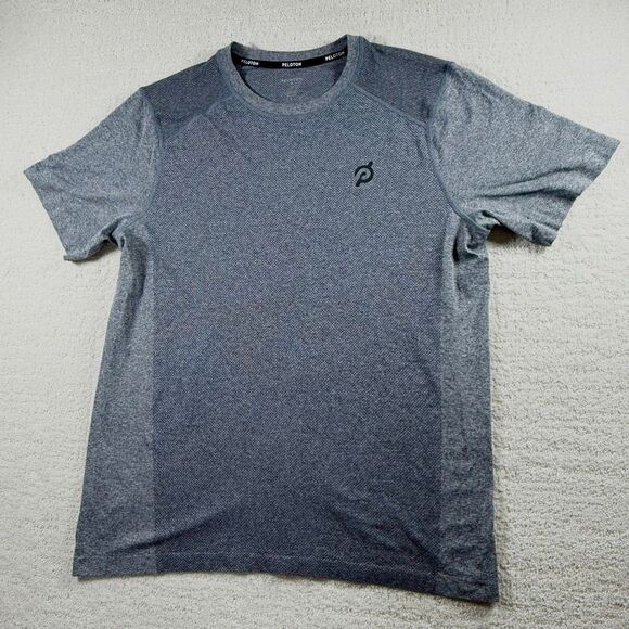 Peloton Seamless Short Sleeve Athletic T Shirt in Dark Gray - US Men’s XL - Picture 1 of 7